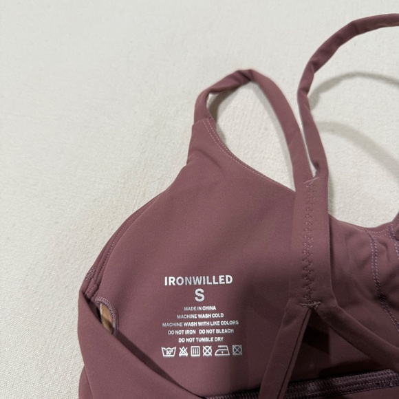 Ironwilled Sports Bra in Mauve - Picture 4 of 8